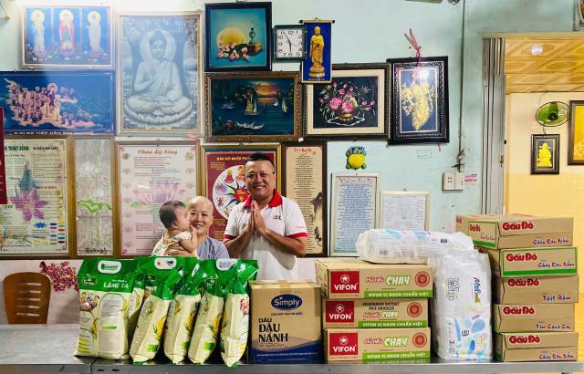 AFC LAN TỎA YÊU THƯƠNG TẠI MÁI ẤM MINH TÂM – CHÙA LINH SƠN